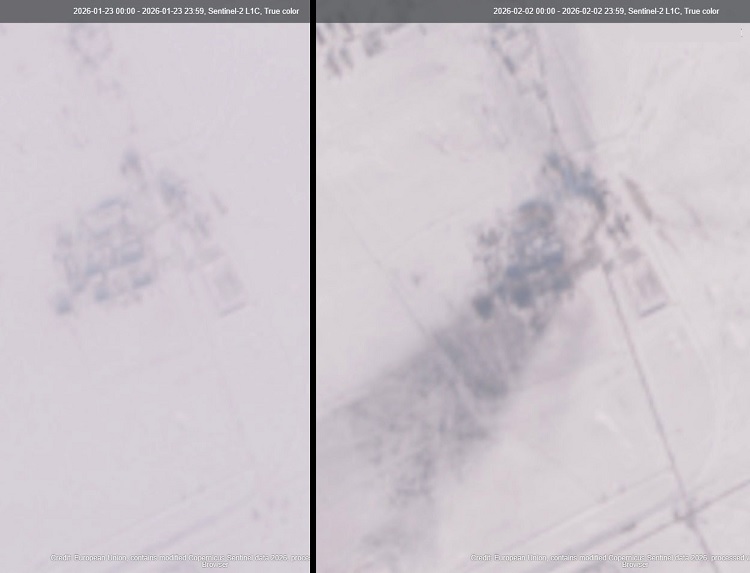 Супутникові знімки підтвердили атаку FP-5 «Фламінго» на полігон «Капустин Яр». 2