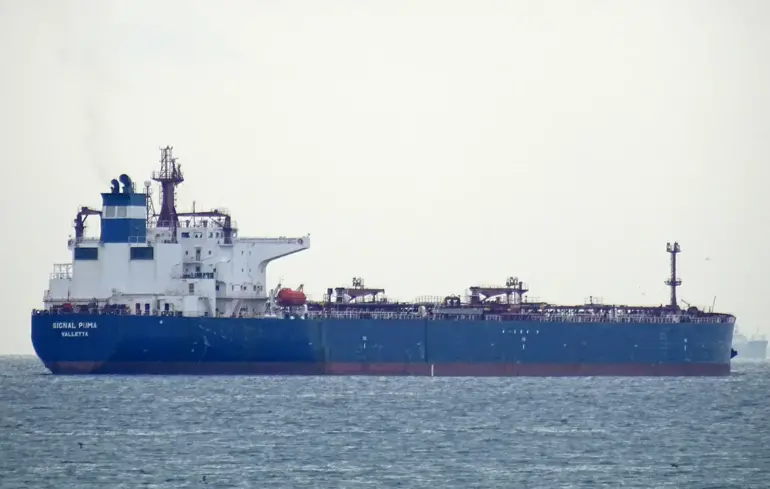 Тіньовий флот Російської Федерації - танкери зазначають Сінгапур як порт призначення. 1