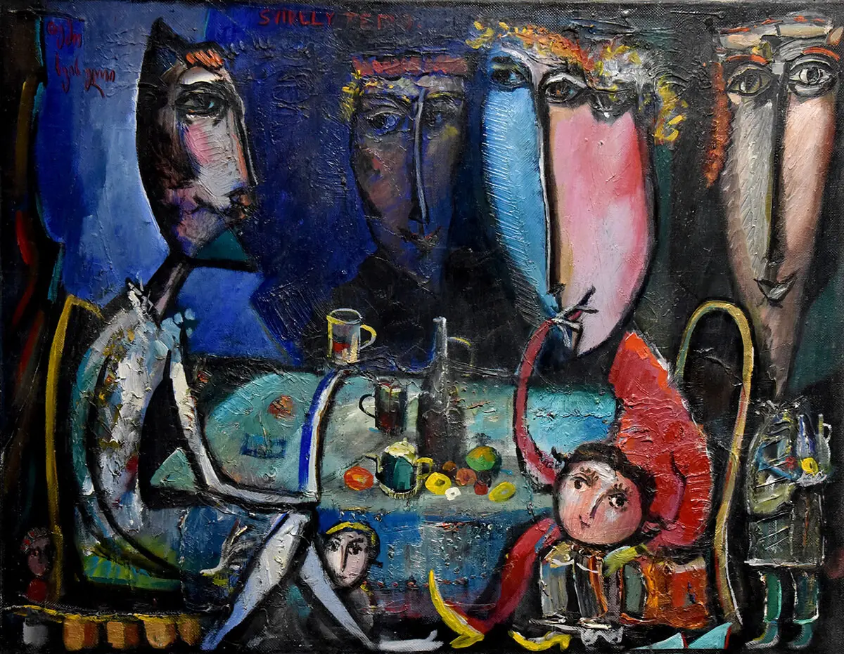 У Київській картинній галереї відкрилась виставка Люди художника Темо Свірелі 10