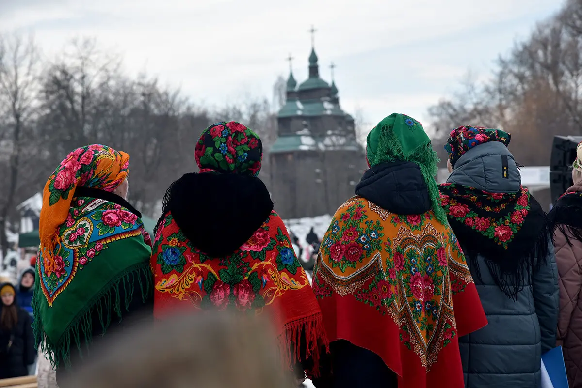У столичному музеї просто неба пройшли календарно-обрядові гуляння - фото 7
