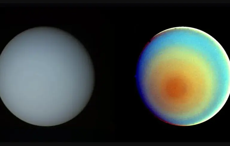 Вчені роз'яснили, що космічний апарат Вояджер зафіксував потужне радіаційне поле Урану. 1