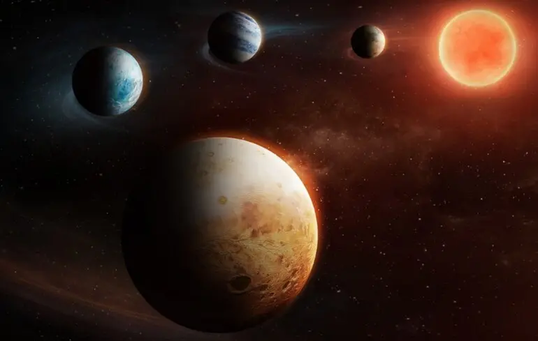 Вчені виявили планетну систему, яка має незвичну структуру, що викликала їхнє здивування. Дослідження показало, що ця система має вивернуту конфігурацію, що відрізняється від звичних моделей. Фахівці намагаються зрозуміти причини такої аномалії та її вплив на формування планет. 1