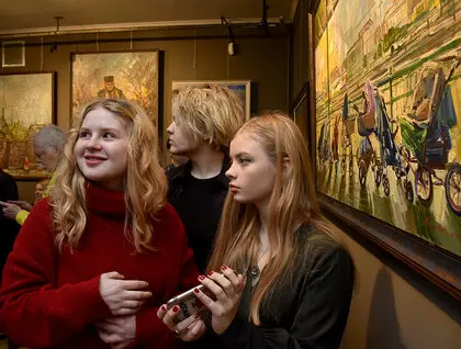 Виставка Київ Харків одне життя - проєкт художників у Києві - фото 12