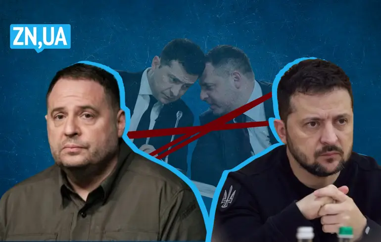 Єрмак та Зеленський - президент не визнає, що зміна керівника Офісу президента сталася внаслідок корупційних дій. 1