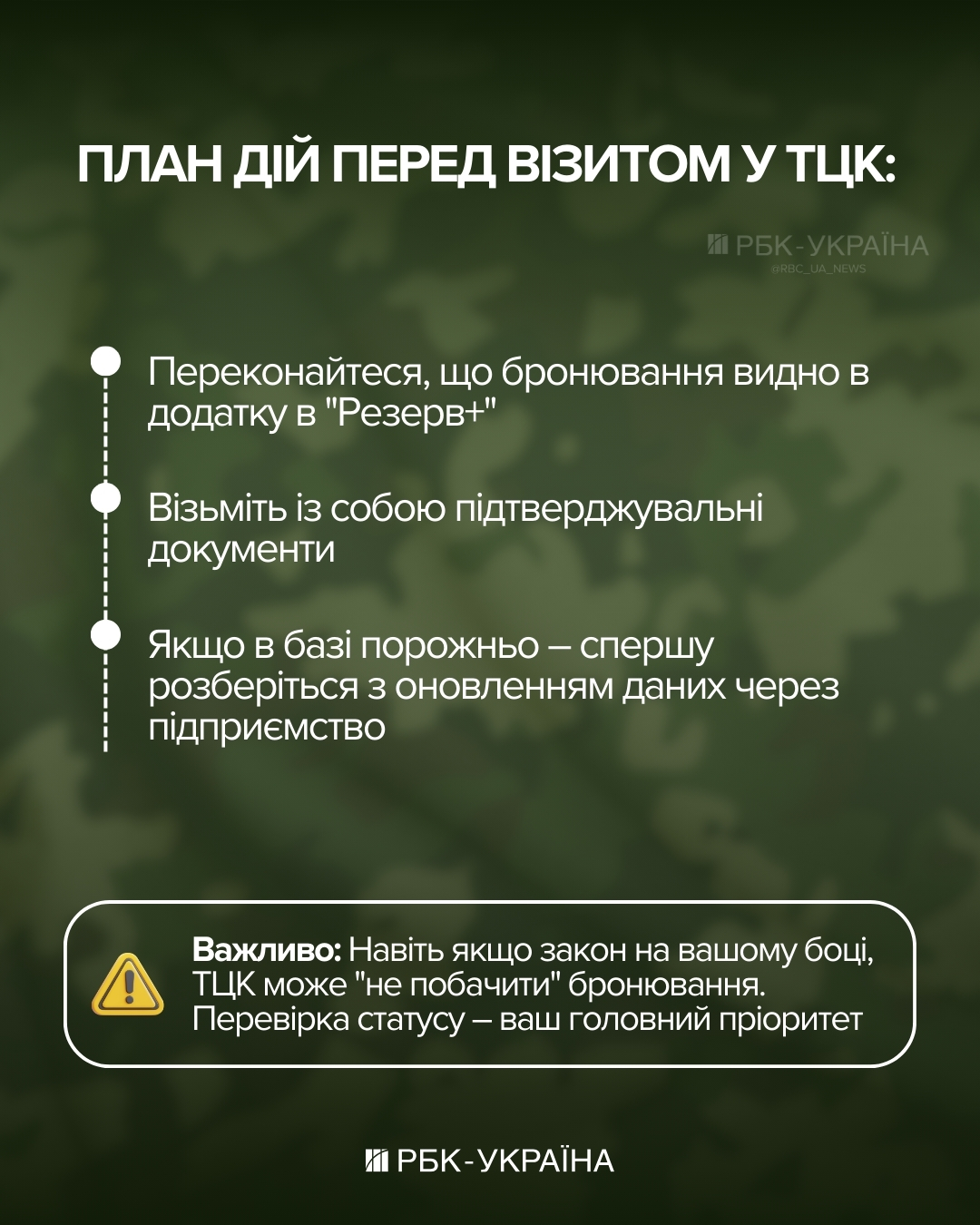 Заброньованого подали в "розшук". В чому причини й чи треба відразу йти в ТЦК 2