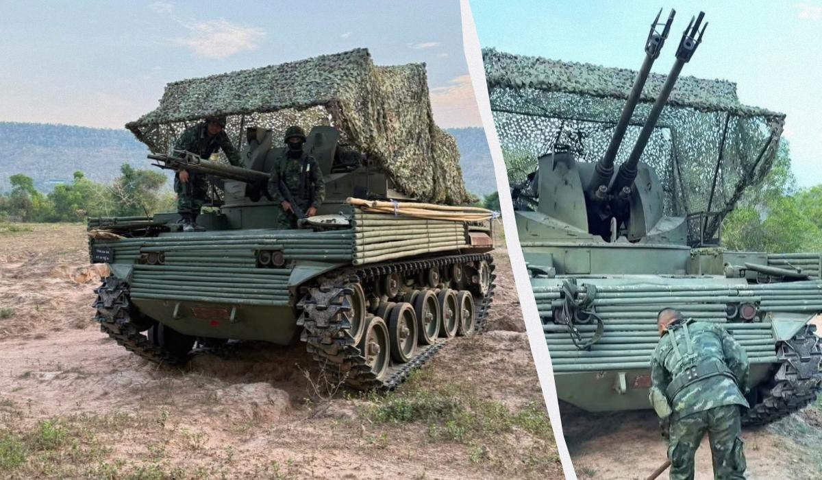 Армія Таїланду почала захищати бронетехніку від дронів за прикладом України