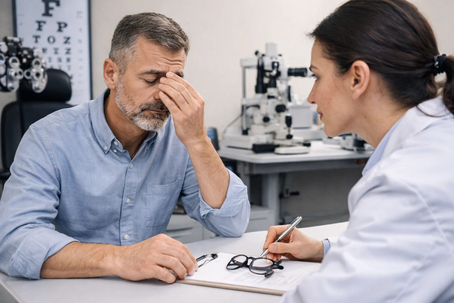 Чому очі швидко втомлюються і що з цим робити 2 Чому очі швидко втомлюються і що з цим робити 1