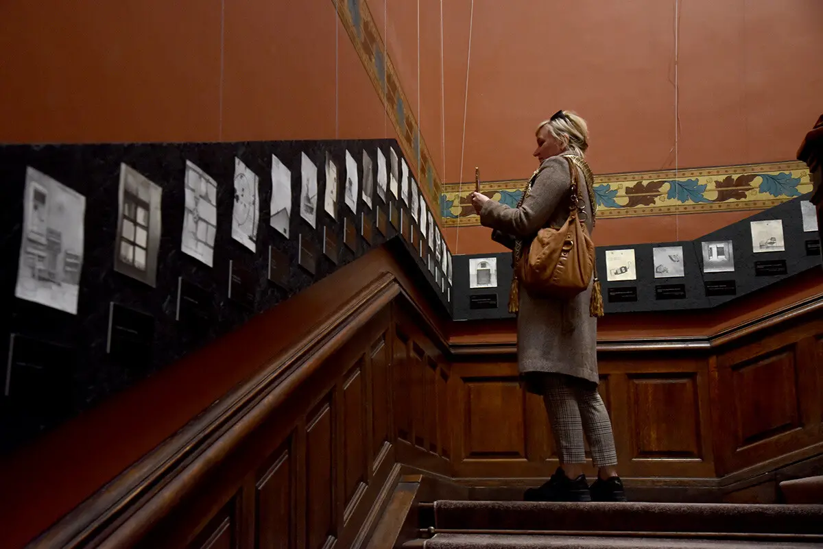 Гамлет Зіньківський презентував новий цикл графіки у Музеї Ханенків 14