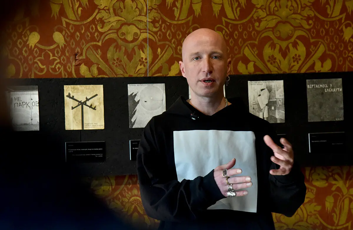 Гамлет Зіньківський презентував новий цикл графіки у Музеї Ханенків 1