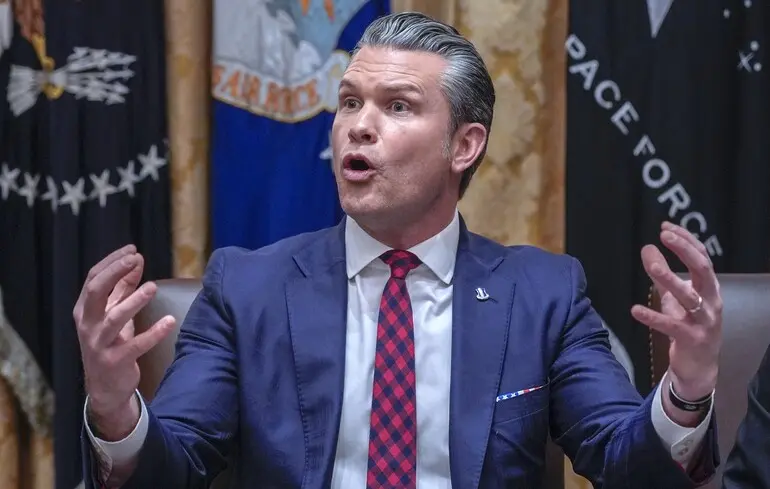 Гегсет закликав Ізраїль продовжити операцію проти Ірану. 1