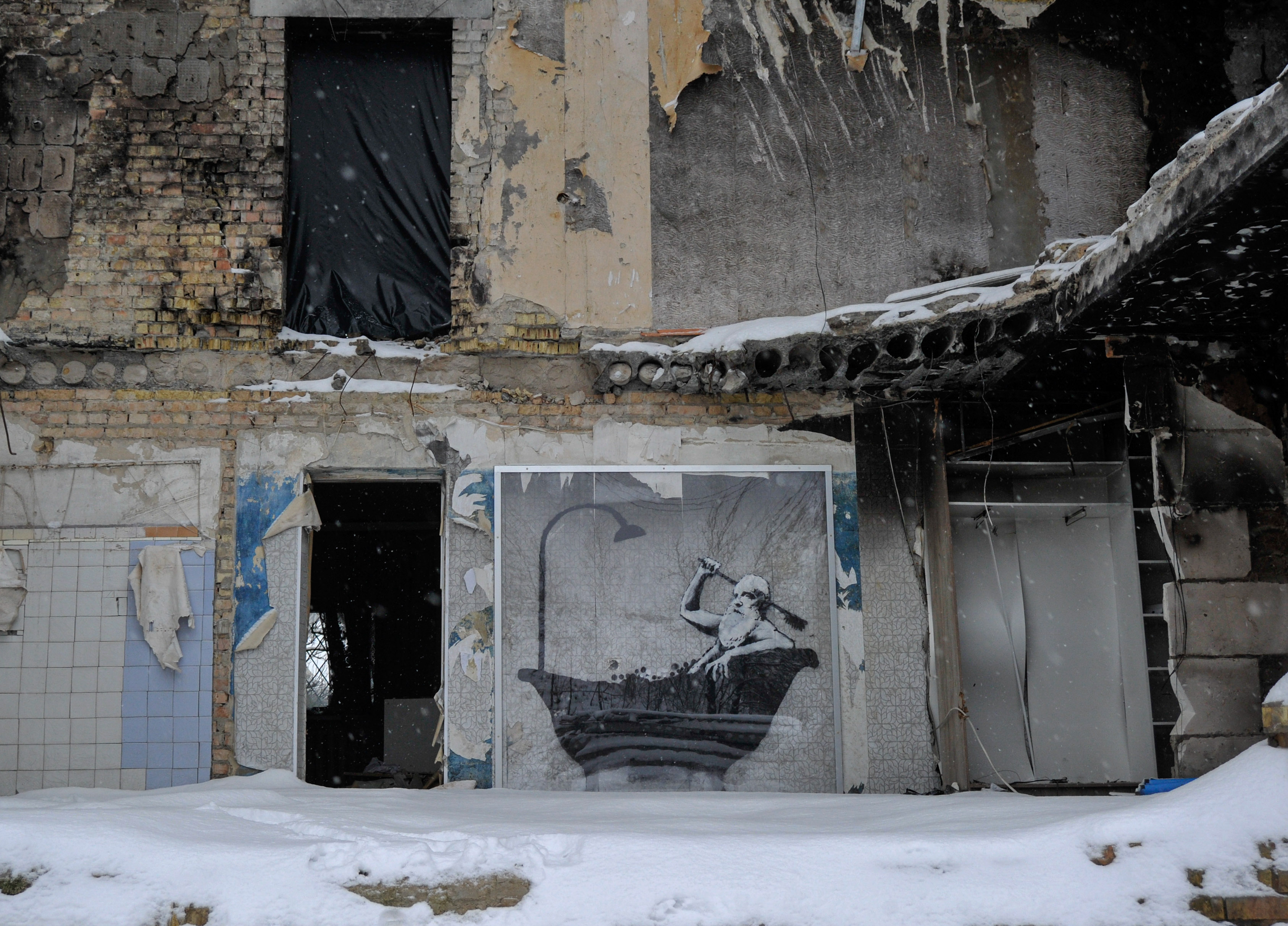 Хто такий Бенксі - графіті в Україні і Робін Ганнінгем 2