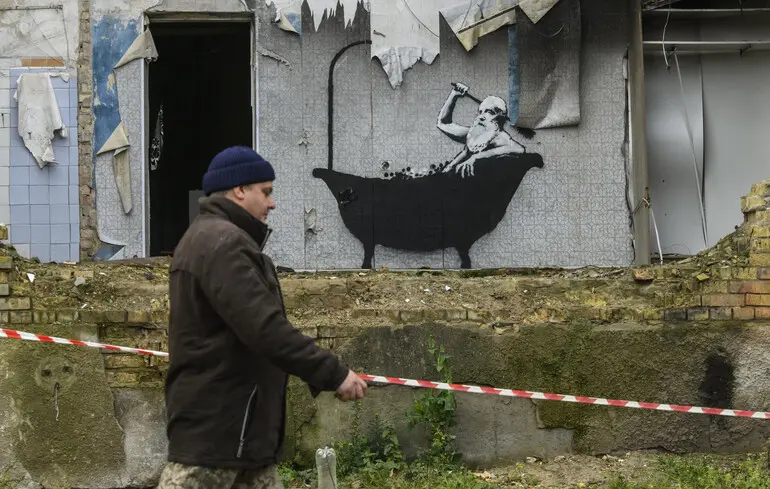 Хто такий Бенксі - графіті в Україні і Робін Ганнінгем 1