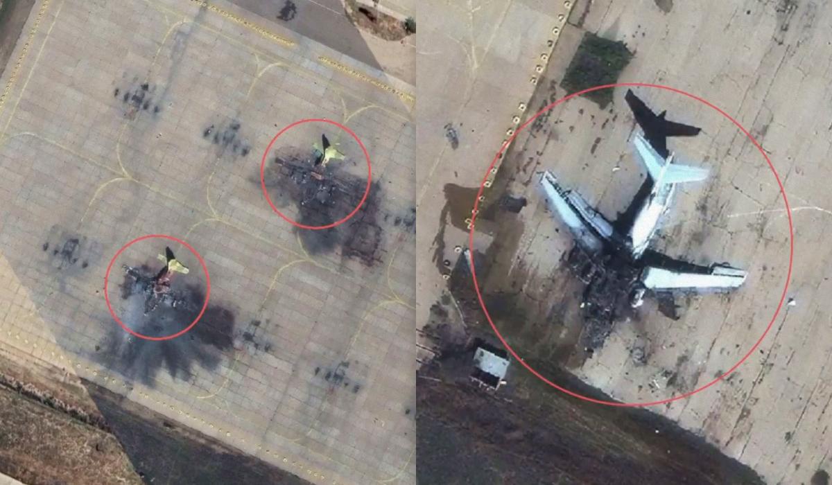 Іран втратив частину літаків Іл-76, Ан-72, C-130 і Boeing 707: з'явилися супутникові знімки