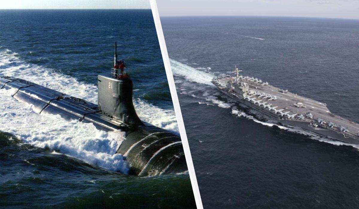 Канадський підводний човен тихо "потопив" авіаносець США: як це сталось