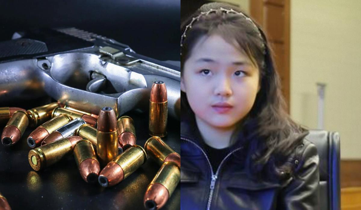 Кім Чен Ин разом із донькою-підлітком випробував нові пістолети на стрільбищі