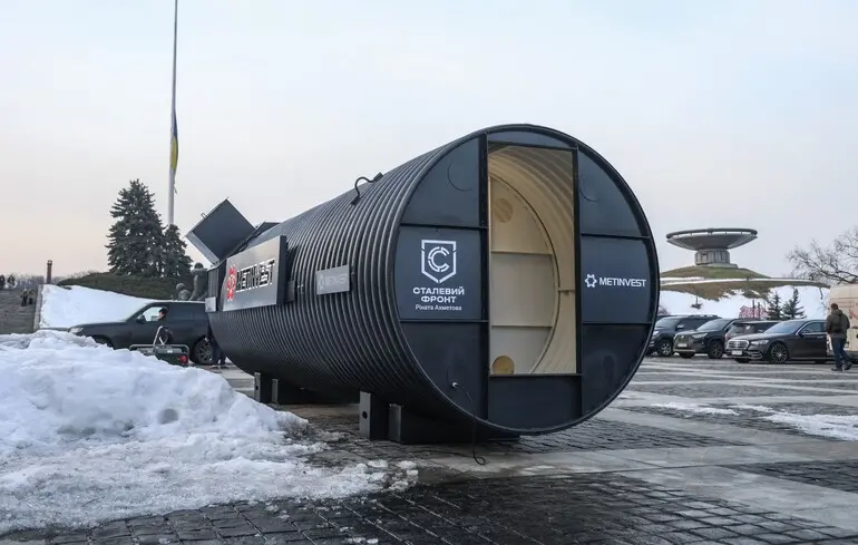 Компанія Метінвест має намір облаштувати десятки укриттів для населення у 2026 році. 1
