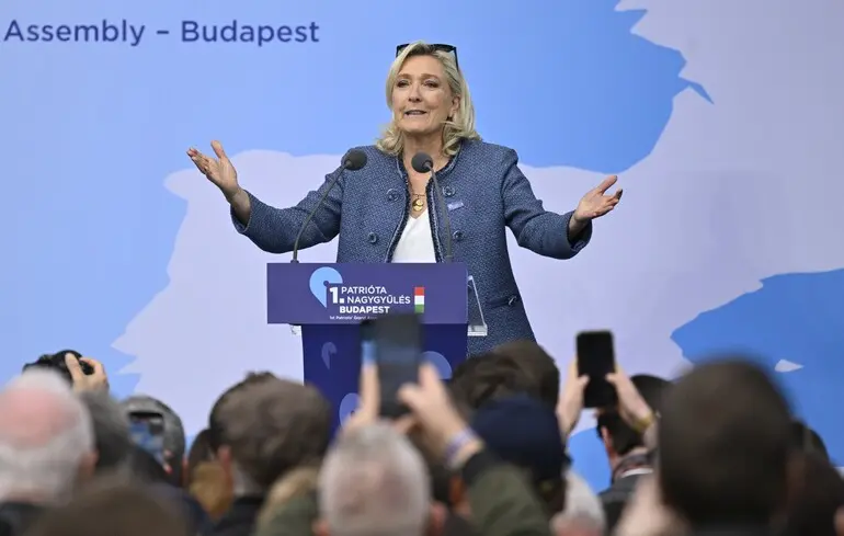 Ле Пен висловила підтримку вету Орбана щодо кредиту Європейського Союзу на суму 90 мільярдів євро для України. 1
