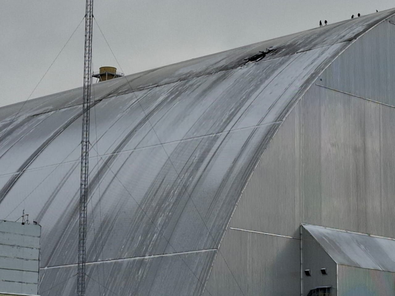 На території Чорнобильської атомної електростанції розпочато будівництво сонячної електростанції. 1