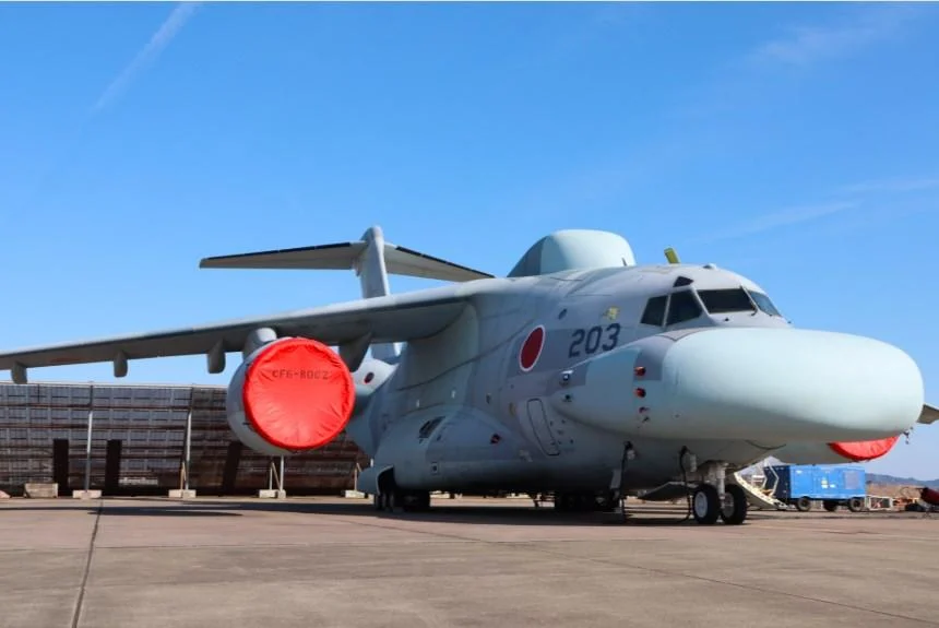 Новий японський літак радіоелектронної боротьби Kawasaki має досить незвичайний дизайн: чому це вважається "спадковим". 2 Новий японський літак РЕБ Kawasaki отримав вкрай незвичний вигляд: чому це "спадкове"