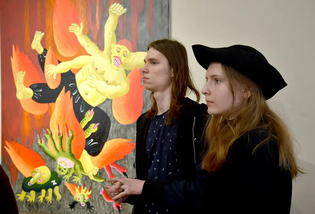 Павло Гудімов та Діана Клочко представили візуальне дослідження Енеїди у стінах театру Франка 8