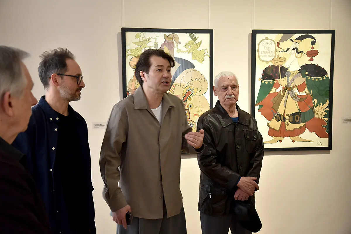 Павло Гудімов та Діана Клочко представили візуальне дослідження Енеїди у стінах театру Франка 4