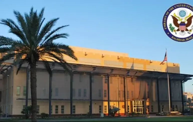 Ракети типу «Катюша» здійснили напад на посольство Сполучених Штатів у Багдаді. 1