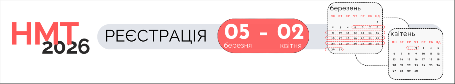 Реєстрація на НМТ-2026: як створити свій кабінет і що стане підставою для відмови 2