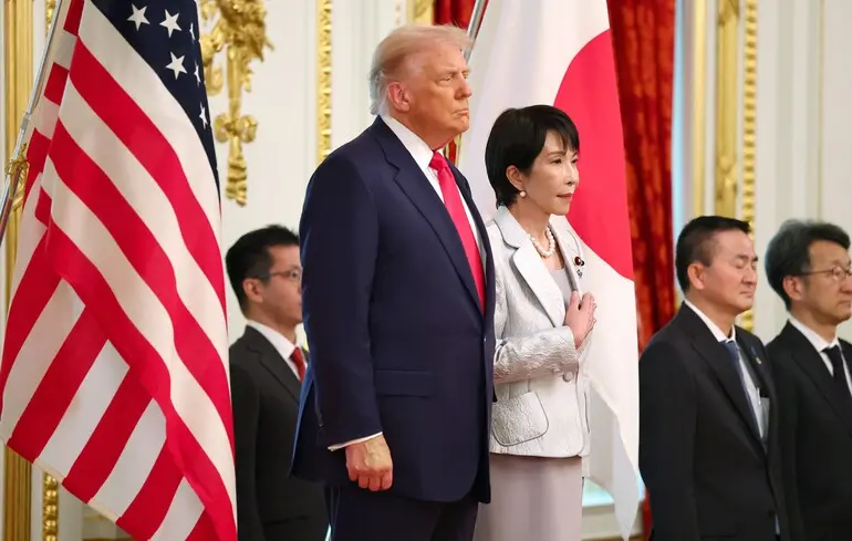 Санае Такаїчі вирушає до Сполучених Штатів - чому прем'єра Японії очікують непрості переговори з Трампом. 1