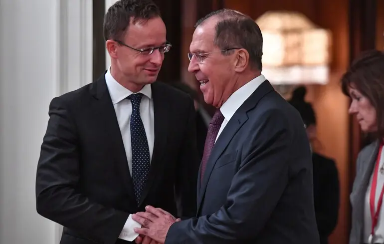 Сійярто передавав Лаврову відомості - записи бесід міністрів закордонних справ Росії та Угорщини. 1