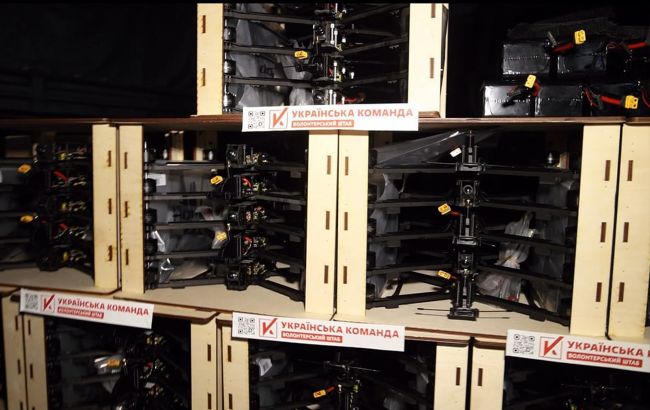 Спецпідрозділ ГУР "Артан" отримав нові FPV-дрони від "Української команди" (відео) 1