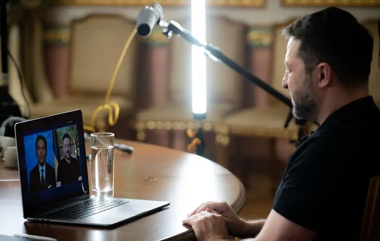 Сполучені Штати Америки досі не надали відповіді на пропозицію України щодо угоди з безпілотниками, зазначив Зеленський. 1