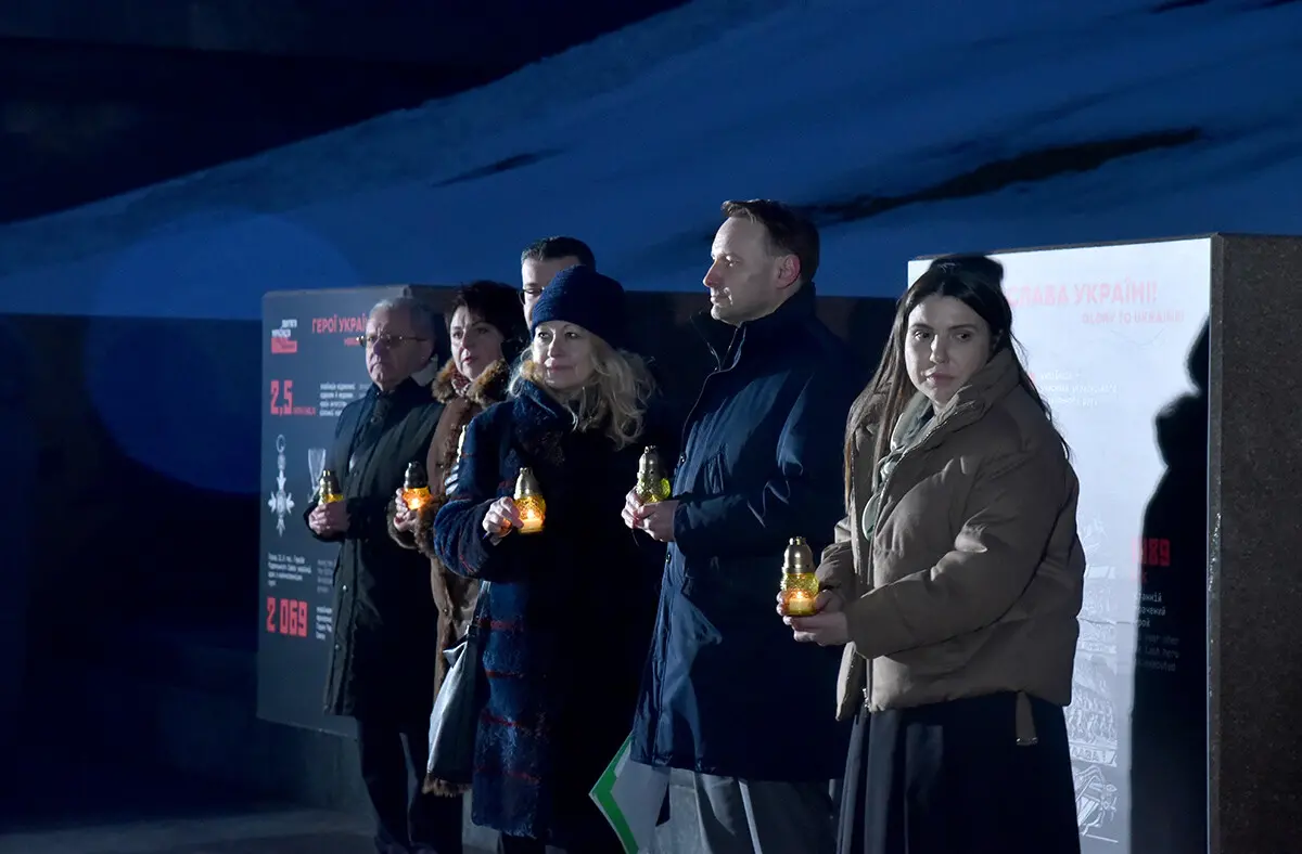 У столиці вшанували пам’ять 6700 жителів Корюківки, яки вбили нацисти 10