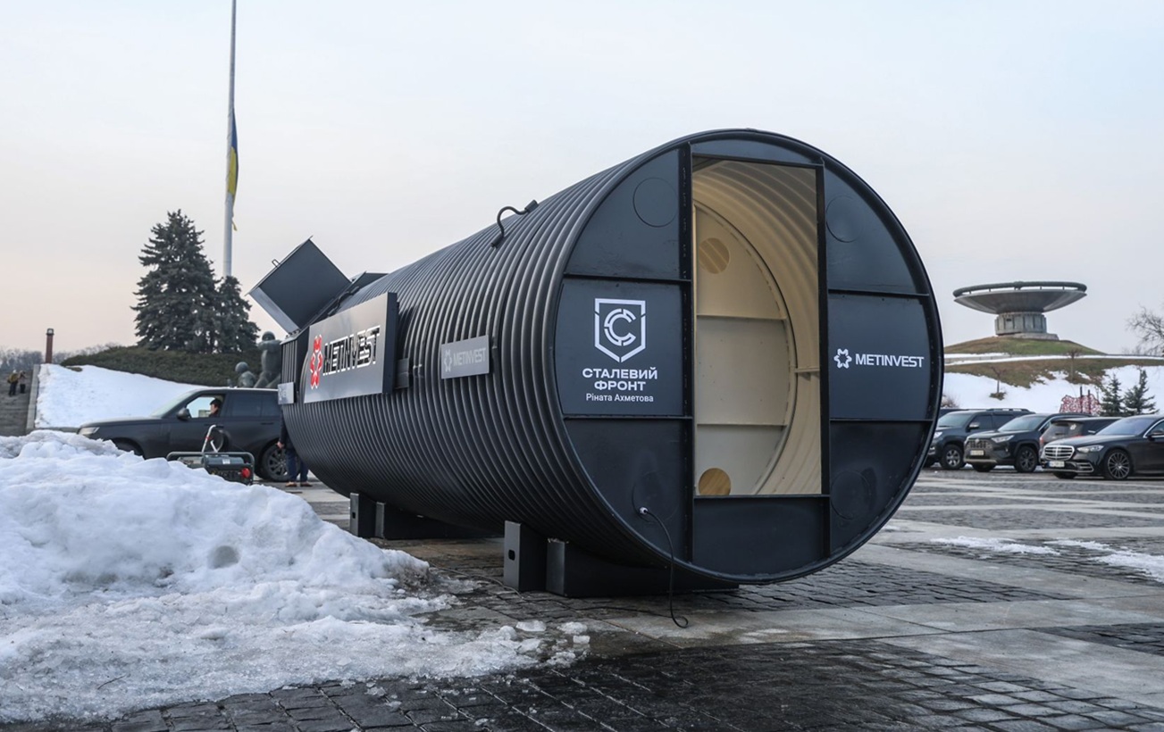 Від фронту - до світового ринку: "Метінвест" масштабує виробництво укриттів-"криївок" 2