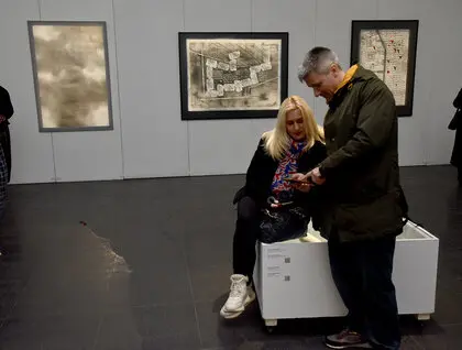 Виставка Хмарне сховище - понад 80 робіт від 64 художників представили в М17 - фото 10