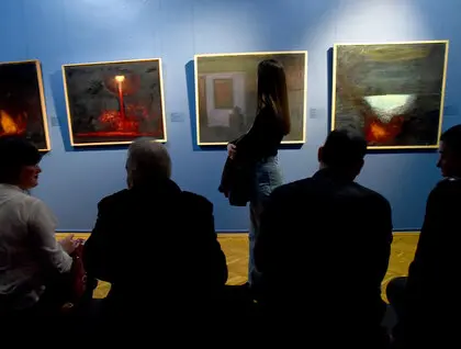 Виставка Сонцесхід - у NAMU представили 100 творів Анатолія Лимарєва - фото 14