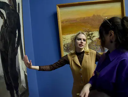 Виставка Сонцесхід - у NAMU представили 100 творів Анатолія Лимарєва - фото 16