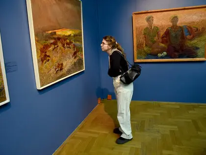 Виставка Сонцесхід - у NAMU представили 100 творів Анатолія Лимарєва - фото 7