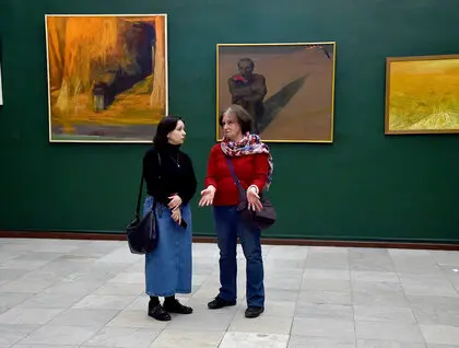 Виставка Сонцесхід - у NAMU представили 100 творів Анатолія Лимарєва - фото 10