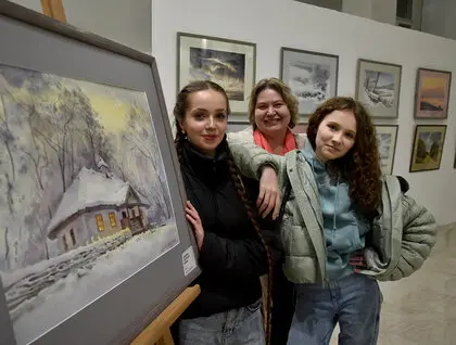 Земне у сув’язі з небесним - у музеї Шевченка відкрили ювілейну виставку Анатолія Марчука - фото 1