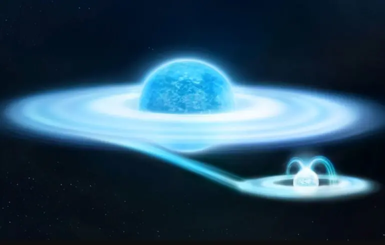 Зірка в сузір'ї Кассіопеї випромінює рентгенівські промені. Дослідники пояснили, що відбувається в цьому процесі. Зірка в сузір'ї Кассіопеї випромінює рентгенівські промені. Дослідники пояснили, що відбувається в цьому процесі. 1