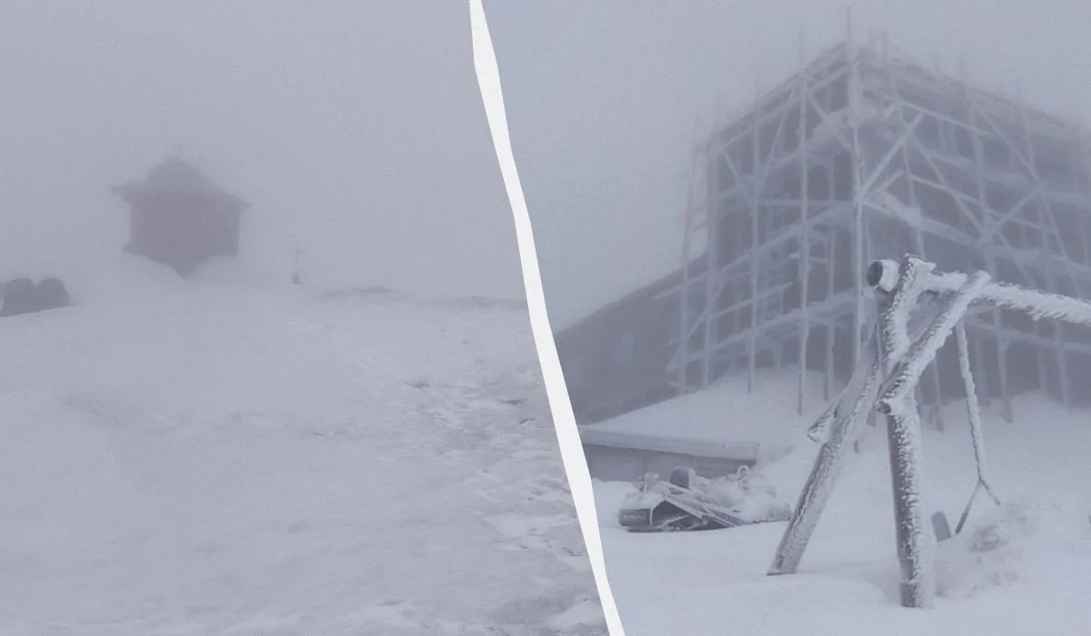 До України повернулася зима: в одній з областей добряче засніжило (фото)