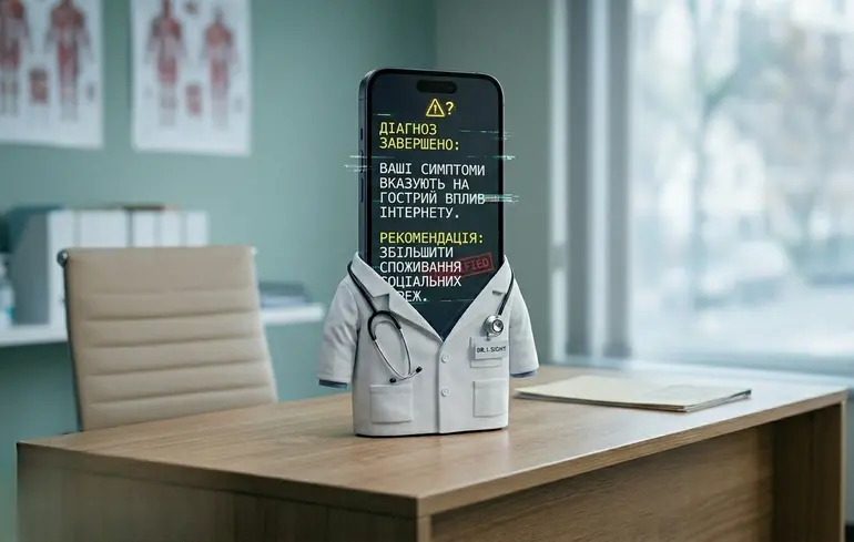 Дослідження показало, що штучний інтелект у сфері медицини має 50 відсотків помилок у своїх відповідях. 1