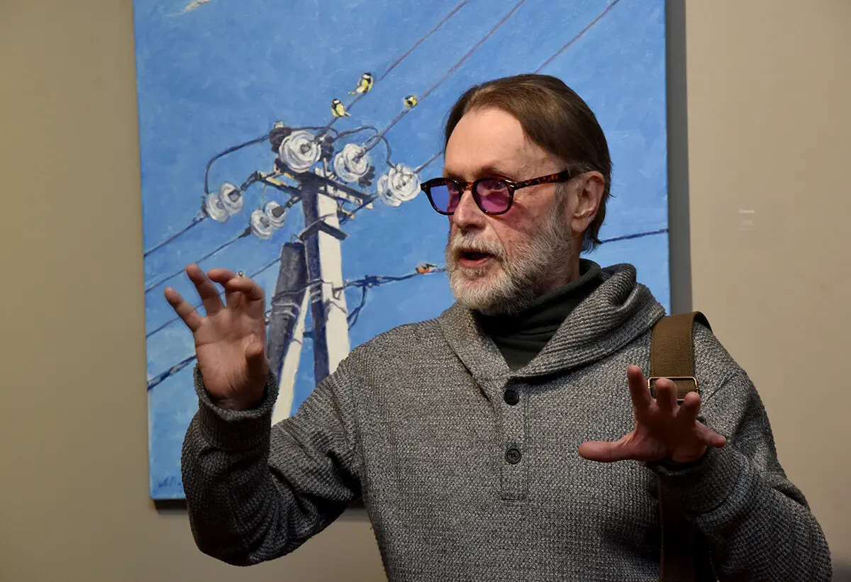 Мистецька рефлексія на темряву і холод: Анатолій Варваров презентував проєкт про зиму в умовах війни 9