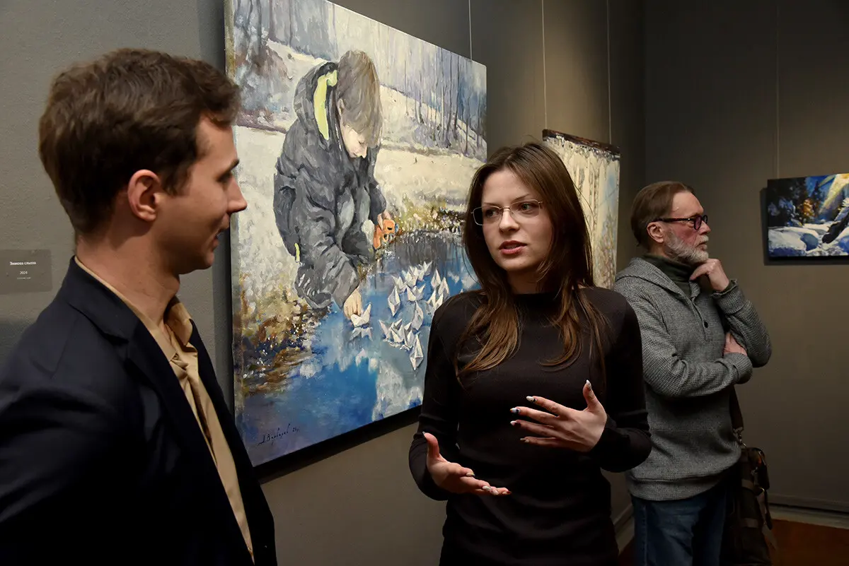 Мистецька рефлексія на темряву і холод: Анатолій Варваров презентував проєкт про зиму в умовах війни 11