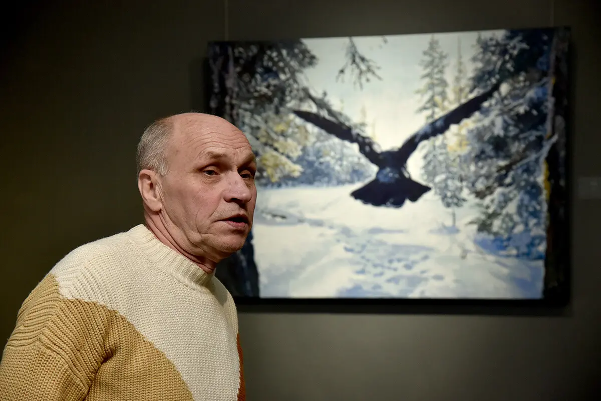 Мистецька рефлексія на темряву і холод: Анатолій Варваров презентував проєкт про зиму в умовах війни 3