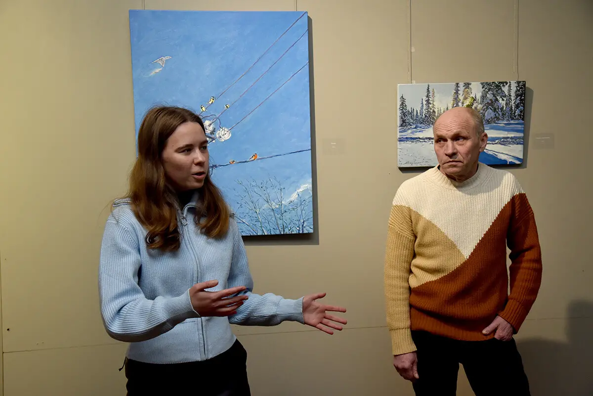 Мистецька рефлексія на темряву і холод: Анатолій Варваров презентував проєкт про зиму в умовах війни 4