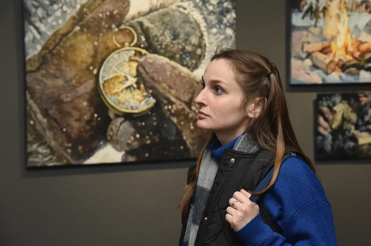 Мистецька рефлексія на темряву і холод: Анатолій Варваров презентував проєкт про зиму в умовах війни 10