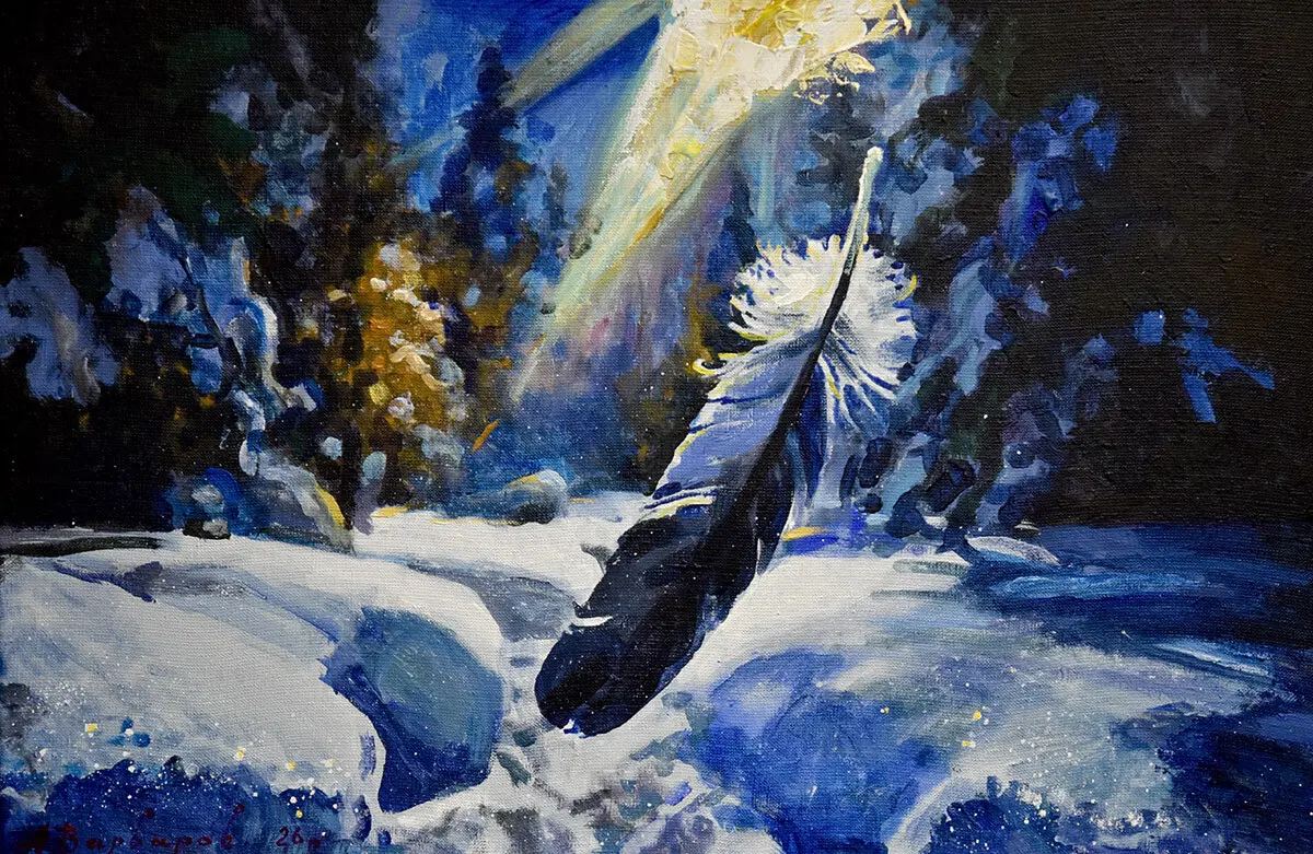 Мистецька рефлексія на темряву і холод: Анатолій Варваров презентував проєкт про зиму в умовах війни 5