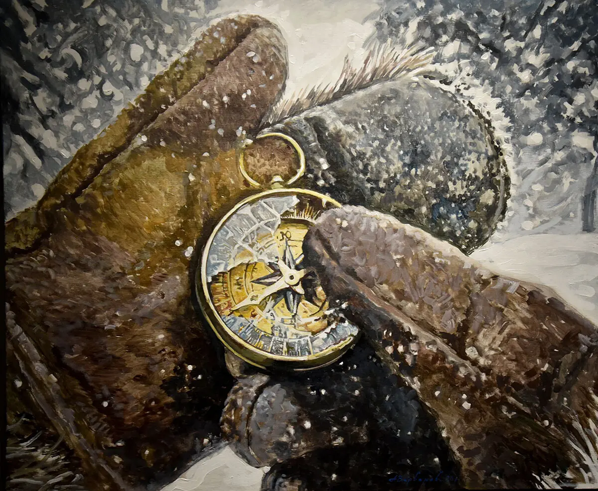 Мистецька рефлексія на темряву і холод: Анатолій Варваров презентував проєкт про зиму в умовах війни 2