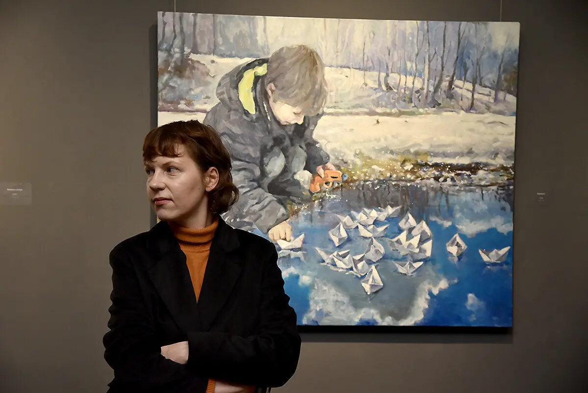 Мистецька рефлексія на темряву і холод: Анатолій Варваров презентував проєкт про зиму в умовах війни 1